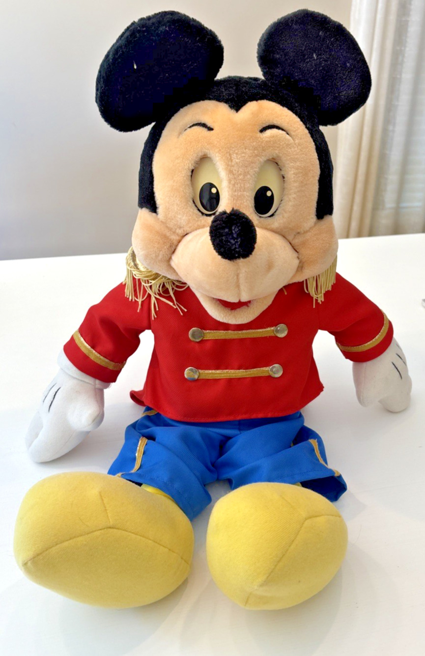 Vintage 1986 Worlds of Wonder Talking Mickey Mouse Plush 24" NOT WORKING For Par